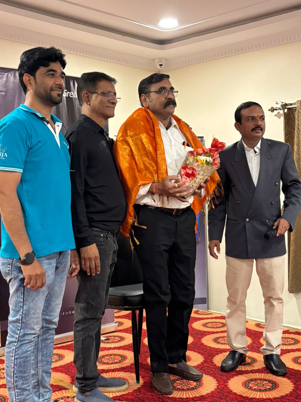 V-Guard Dealers Conference Goa 2019 trophy